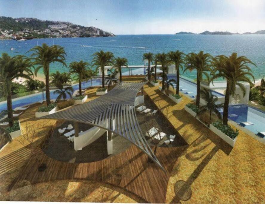 Departamento En Acapulco Con Inmejorable Vista Apartment Ngoại thất bức ảnh